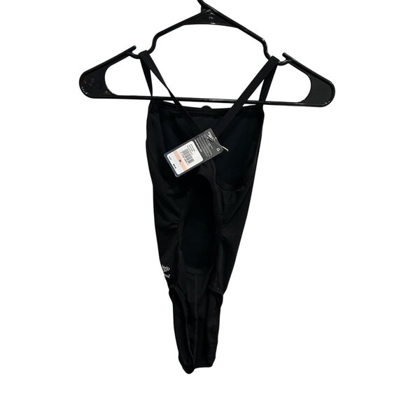 Speedo Endurance+ NWT Black One-Piece Swimsuit Size Small - Picture 2 of 10